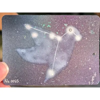 Columba aceo art card thumbnail 1