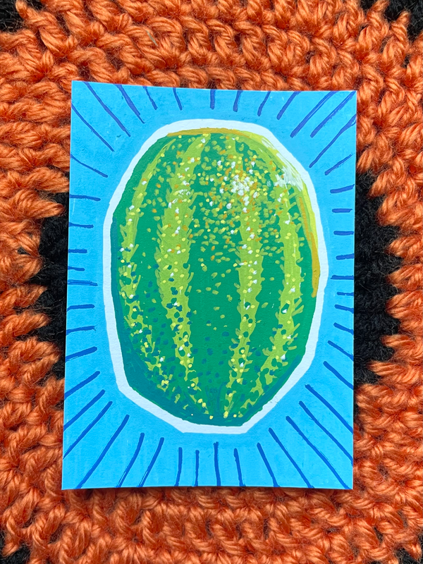 Feelin’ Fruity 4/4 aceo art card