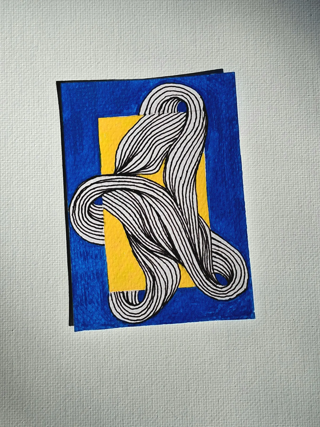 Intertwined #2 aceo art card