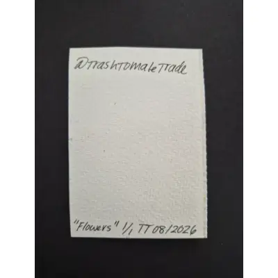 "Flowers" - A Fae ACEO aceo art card thumbnail 3