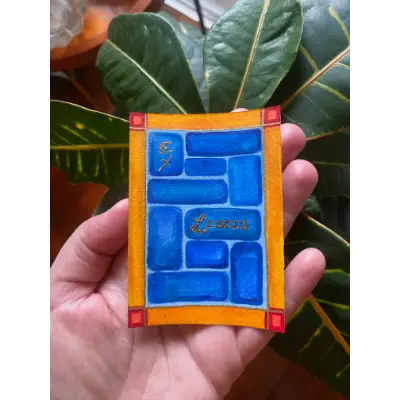Bookplate No. 2 aceo art card thumbnail 2