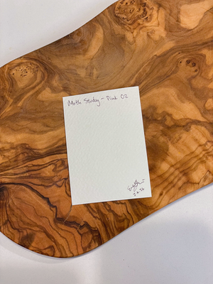 Moth Study - Pink 02 aceo art card thumbnail 2