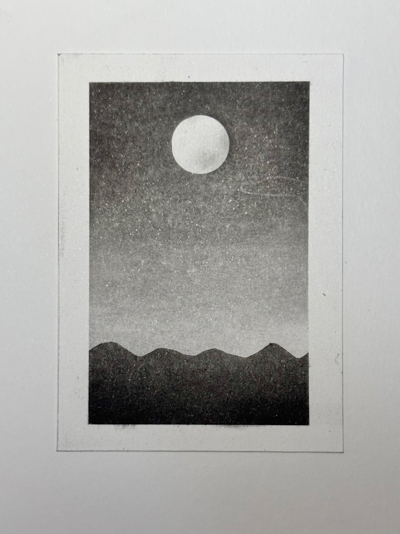 Somewhere Else (3 of 4) aceo art card