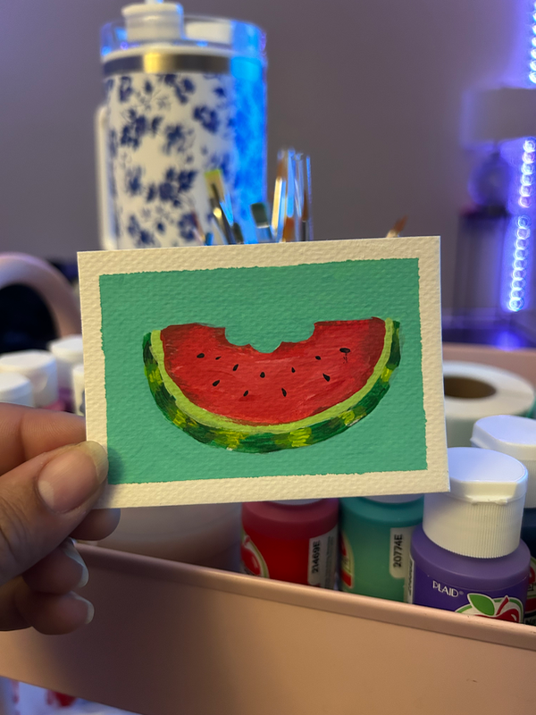 Summer Bite aceo art card
