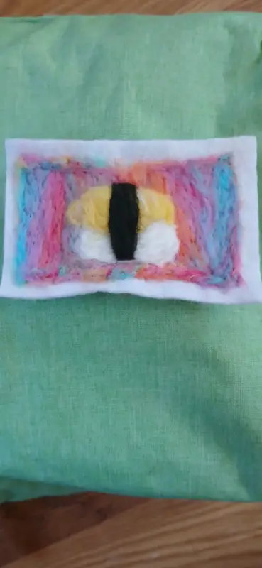 tamago nigiri (sushi 2 of 3) aceo art card
