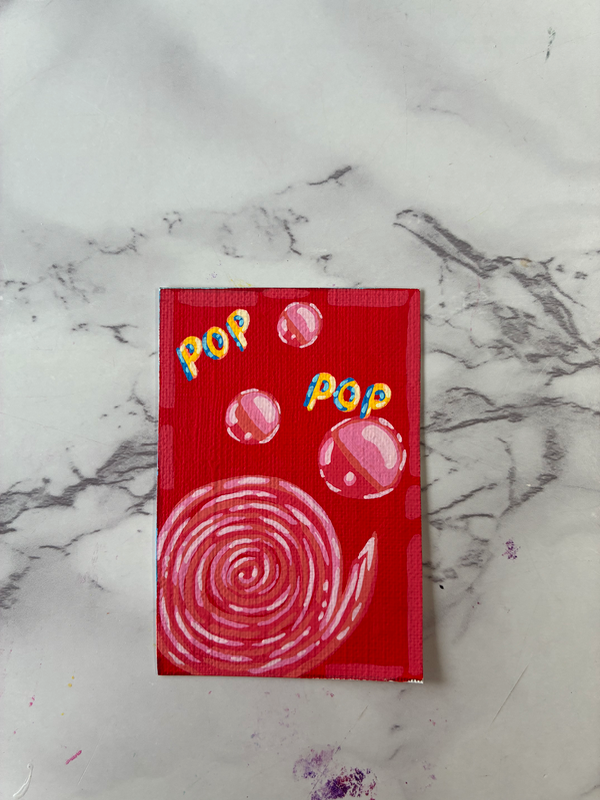 Bubba Pop aceo art card
