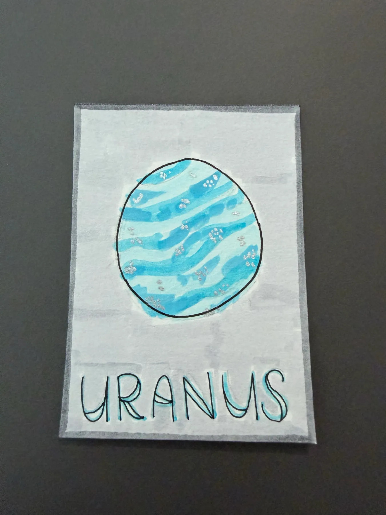 The Ice Giant aceo art card