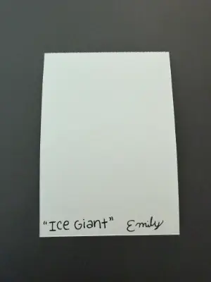 The Ice Giant aceo art card thumbnail 2