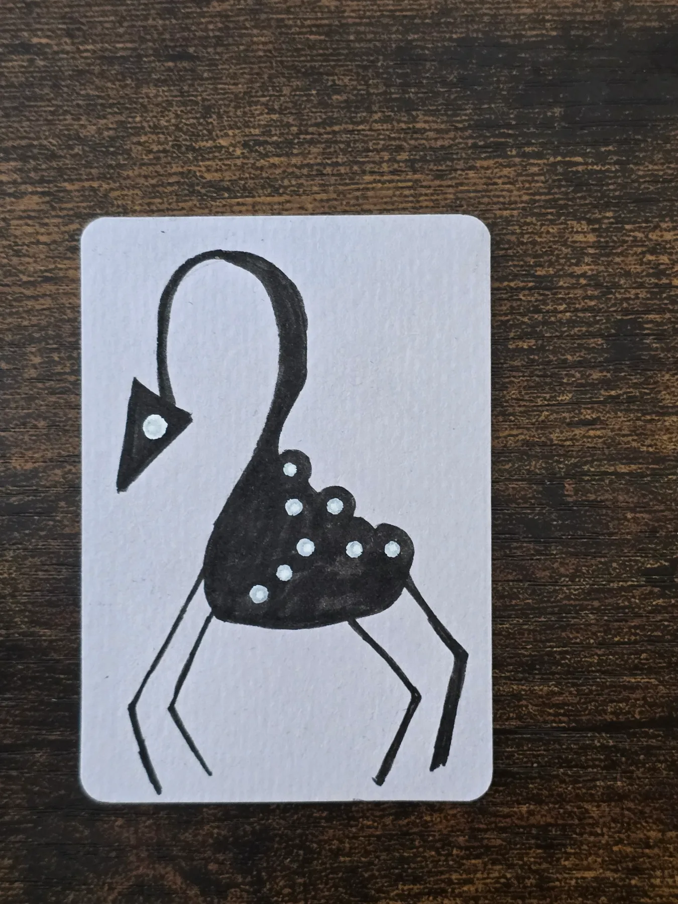 Manhorace aceo art card