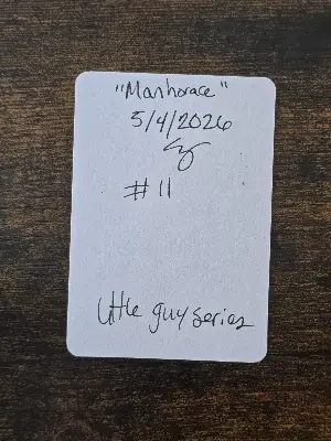 Manhorace aceo art card thumbnail 2