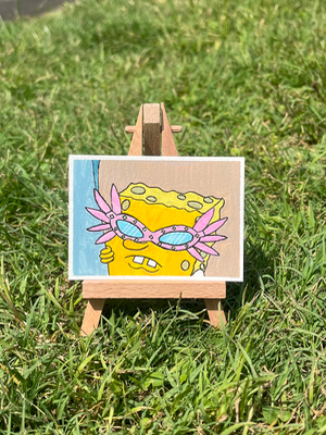 Undercover aceo art card thumbnail 1