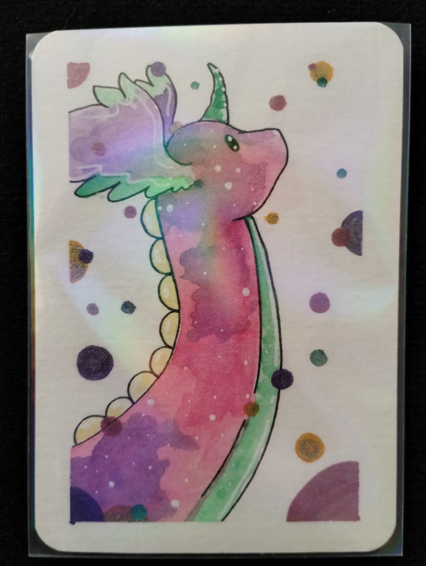 Night Forest Palette 2 of 2 aceo art card