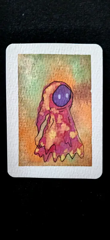 Quite Spirits 003 aceo art card