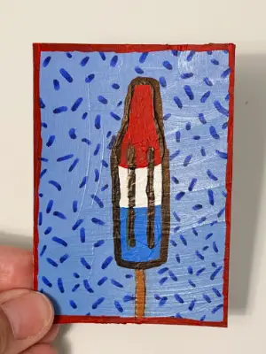 It's the Bomb (Pop) aceo art card thumbnail 2
