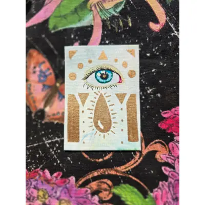 Tears in Gold #1 aceo art card thumbnail 1