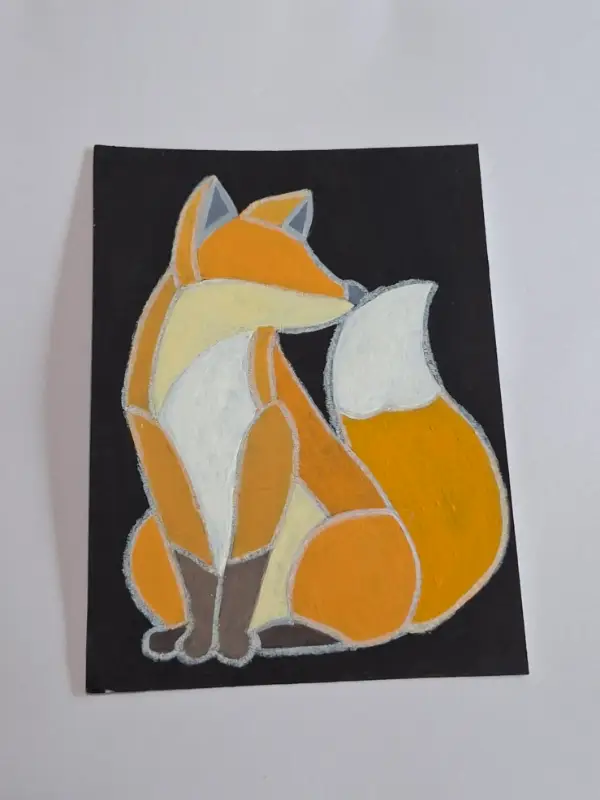 Collective Fox aceo art card