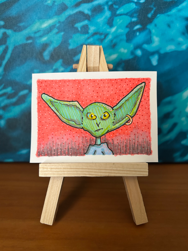 Gobgob aceo art card