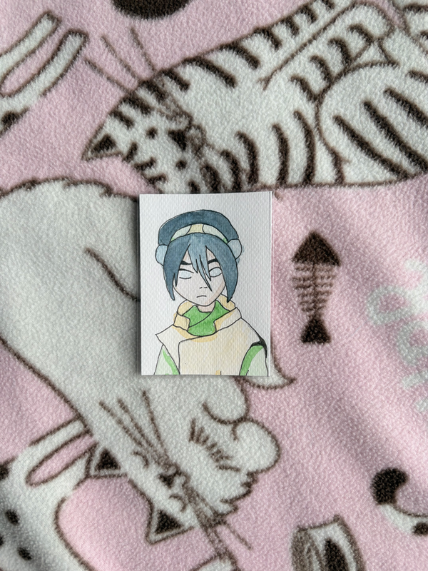 Toph aceo art card