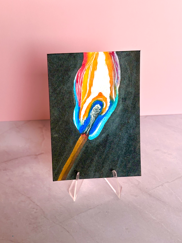 Spark of Life aceo art card