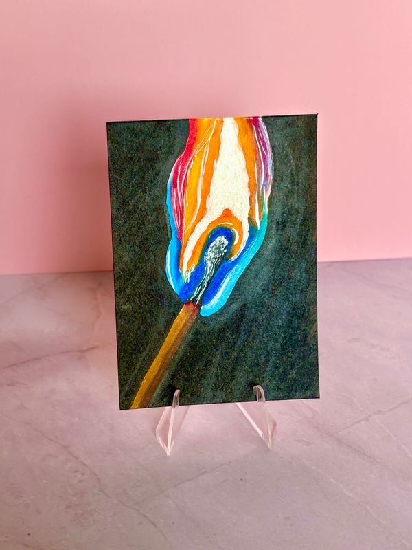 Spark of Life aceo art card