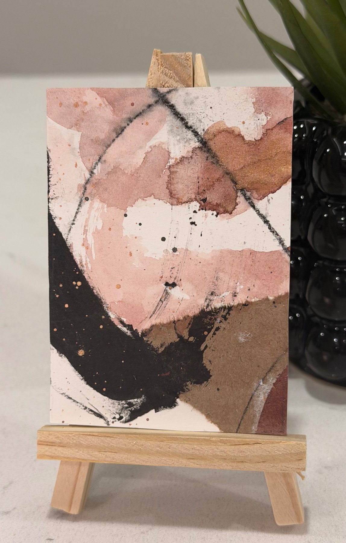 Rooted Radiance V aceo art card