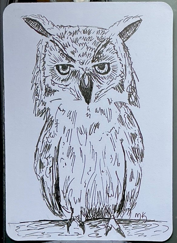 Branch Manager aceo art card