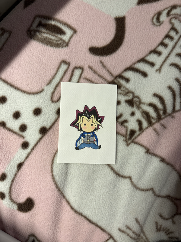 Yugi aceo art card