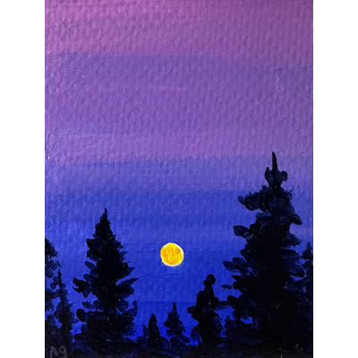 Twilight aceo art card thumbnail 1