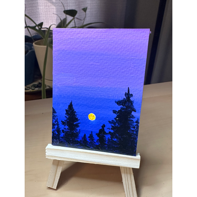 Twilight aceo art card thumbnail 2