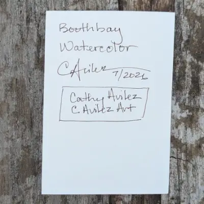 Boothbay aceo art card thumbnail 5