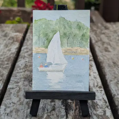Boothbay aceo art card thumbnail 2