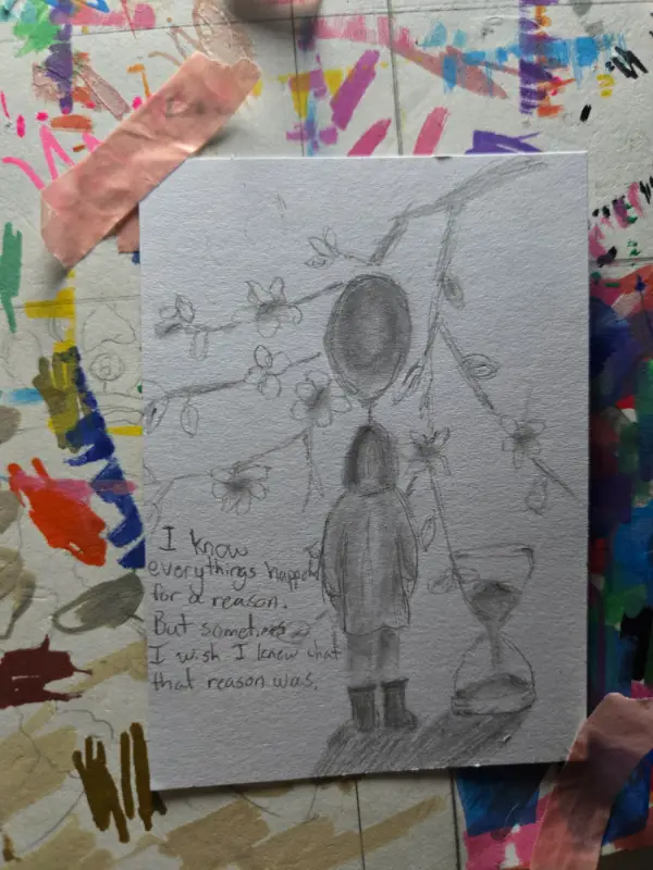 What's the reason? aceo art card