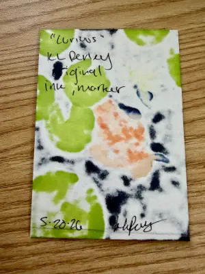 Curious Koi bundle aceo art card thumbnail 5
