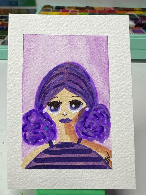 Rita aceo art card