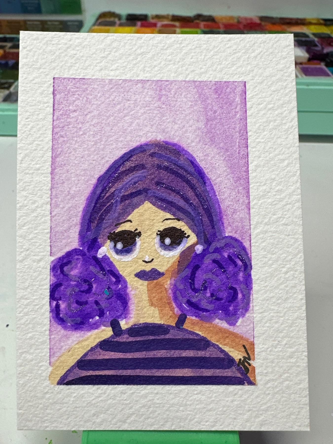 Rita aceo art card