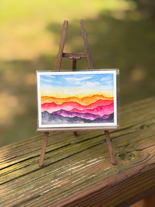Layers of Light aceo art card