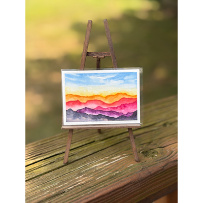 Layers of Light aceo art card thumbnail 2