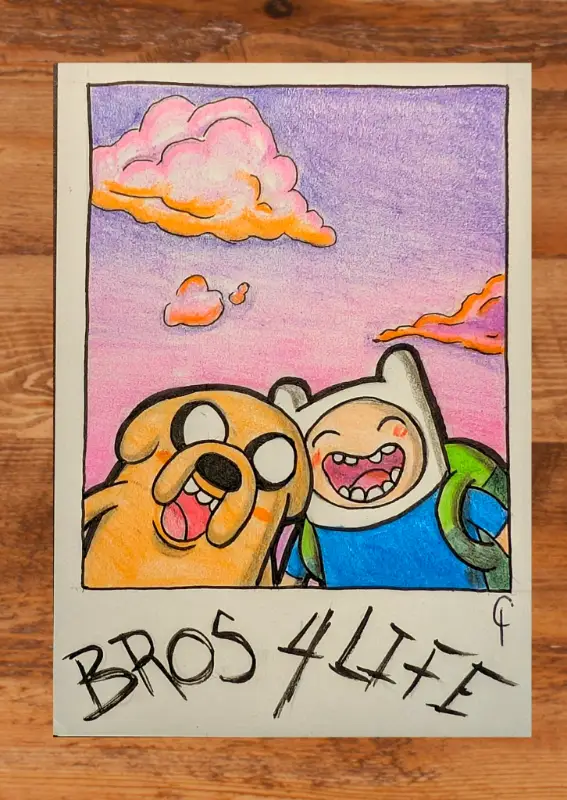 Bros 4 Life aceo art card
