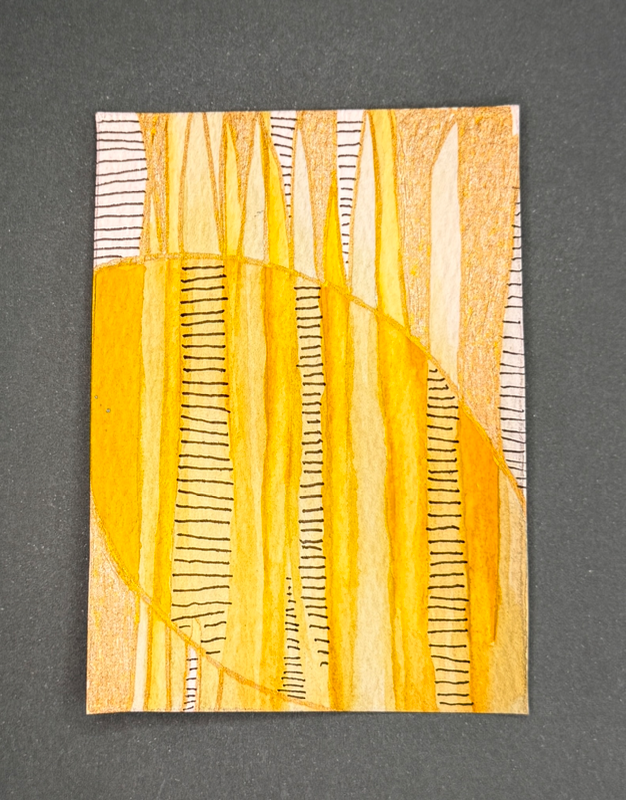 Zest aceo art card
