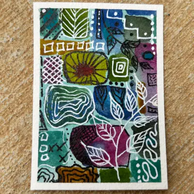 Brouhaha aceo art card thumbnail 1