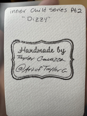 Dizzy aceo art card thumbnail 2