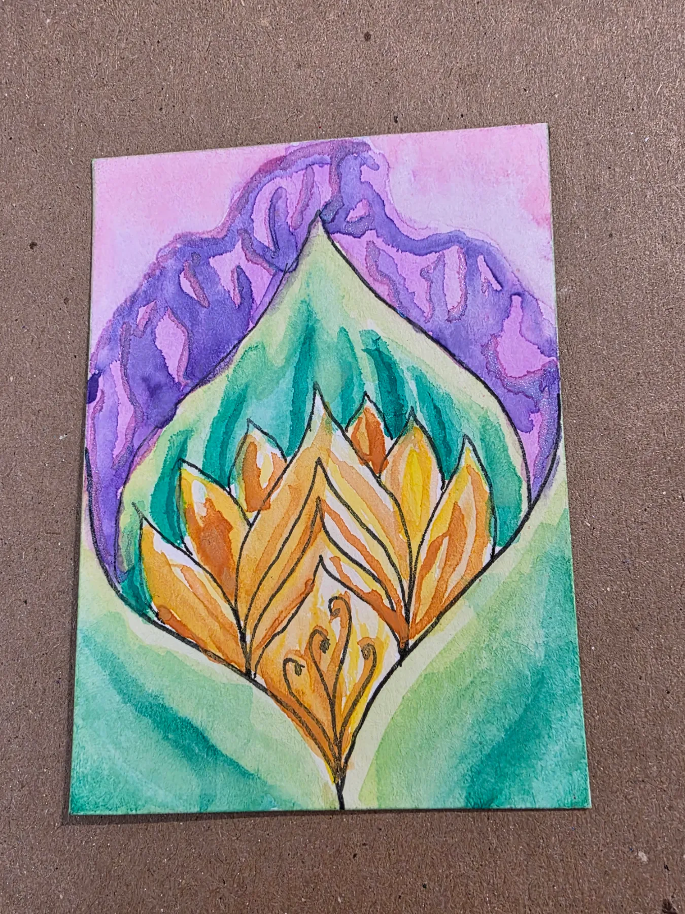 Bloomsday aceo art card