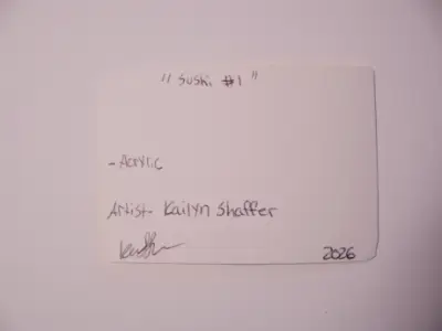 Sushi #1 aceo art card thumbnail 3