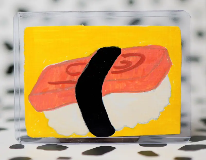 Sushi #1 aceo art card