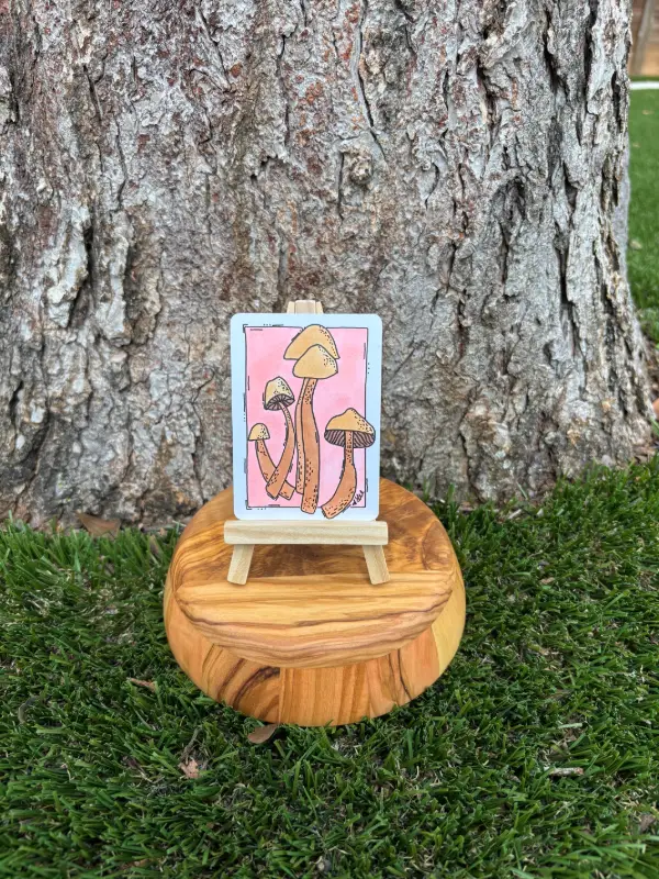 The Truffle Shuffle aceo art card