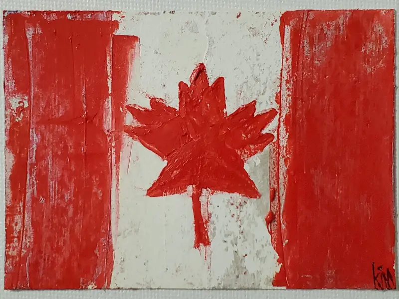 OH CANADA 4 aceo art card
