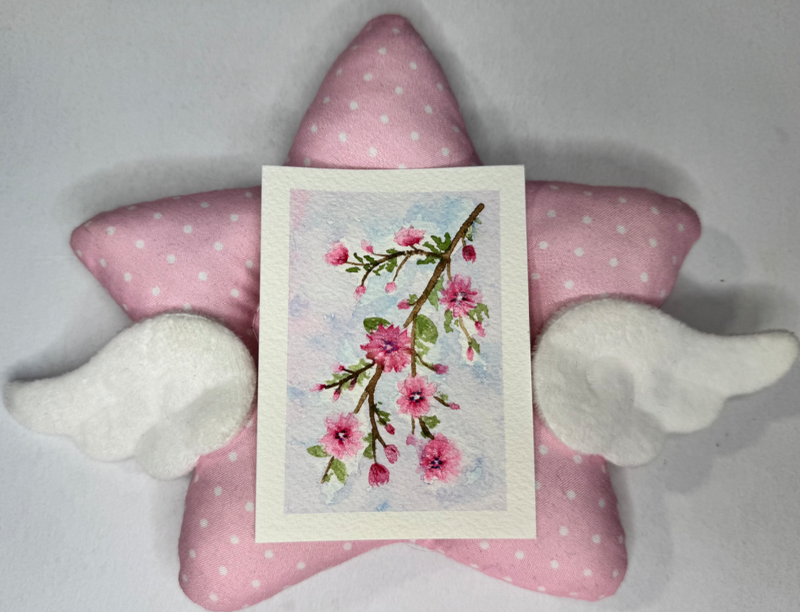 Sakura Memory aceo art card