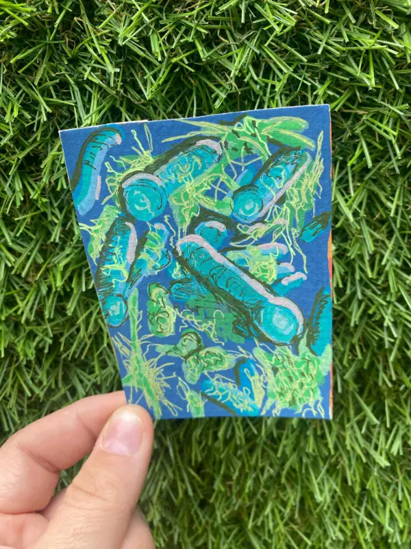 Clostridium botulinum aceo art card