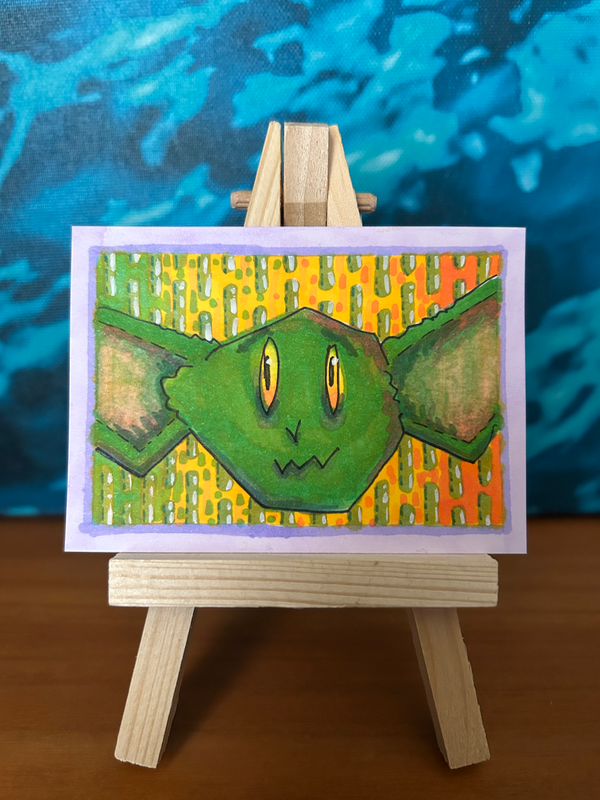 Gobster aceo art card