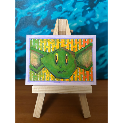 Gobster aceo art card thumbnail 1